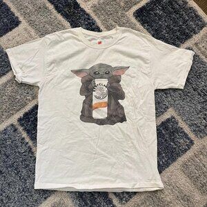 Baby Yoda Baby Claw Hard Seltzer Shirt Unisex Size M 100% Cotton